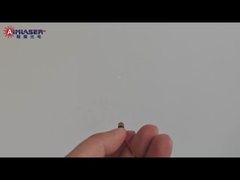 बंदूक निशाना मिनी लेजर मॉड्यूल लाल 650nm 1-5mW छोटे लेजर डायोड सिर