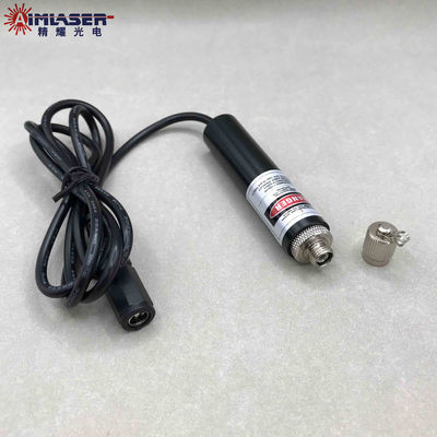 Red Pigtailed Optical Fiber Coupled Laser Diode Module 635nm 1mW - 200mW 105um