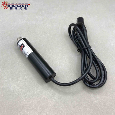 Red Pigtailed Optical Fiber Coupled Laser Diode Module 635nm 1mW - 200mW 105um