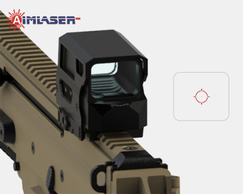 AM-RDS-R2 Rifle Enclosed Red Dot Sight No Chromatic Aberration IP67 Waterproof 1000G Shockproof