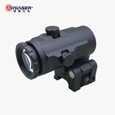 Tactical 3X Optical Magnifier For Holographic And Red Dot Sights Quick Release Side-Flip Automatic Locking