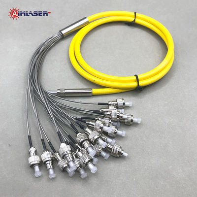 SM/MM/PM Multi Cores Armored Fiber Optic Branch Jumper with FC/PC FC/APC SMA905 Connector Fiber Patch Cord