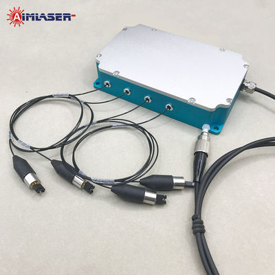 4-in-1 Multi Wavelengths Colors Fiber Laser for Material Surface Processing and Medical Skin Applications