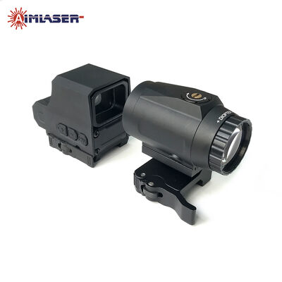 सैन्य और रक्षा सामरिक ऑप्टिक्स के लिए AIMLASER होलोग्राफिक हथियार दृष्टि और 3X आवर्धक
